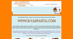 Desktop Screenshot of e-yaspasta.com